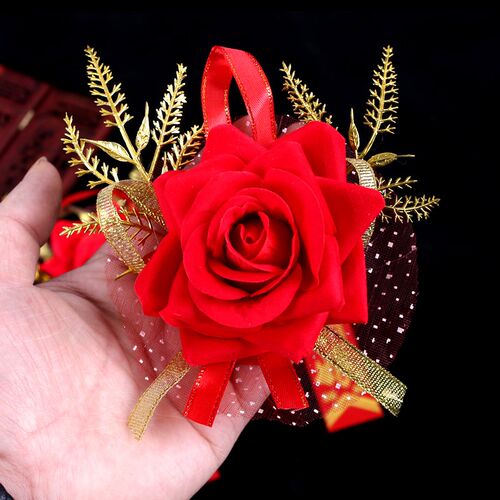 结婚胸花全套家人襟花商务开业嘉宾胸花新郎新娘别花婚庆用品大全