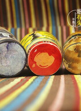 肯尼亚纪念品花瓶摆件非洲特产石雕工艺品新家玄关办公室装饰品高
