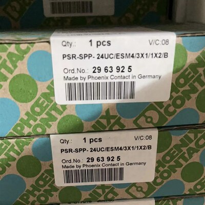 2963925菲尼克斯安全继电器PSR-SPP-24UC/ESM4/3X1/1X2/B