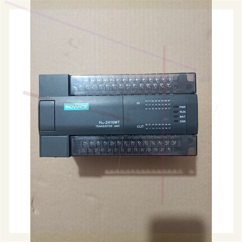 汇川PLC,型号H2U-2416MT-XP,成色95新,装机