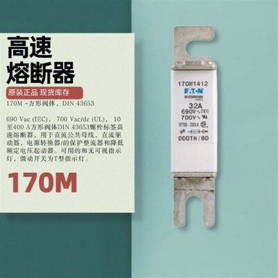 全新 巴斯曼170M6412参数 800A 690V 快速熔断器/陶瓷熔断器 报价