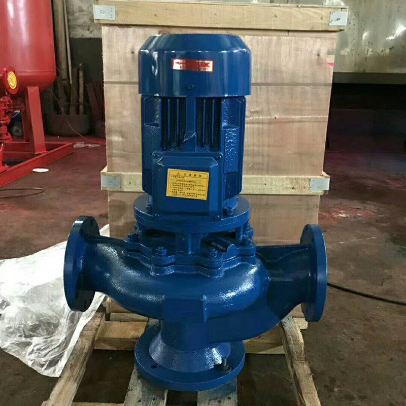 GW立式管道式排污泵100口径无堵塞污水泵离心泵100GW110-10-5.5KW