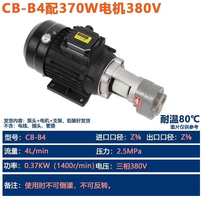 新款CB-B10齿轮油泵三相抽油泵齿轮油泵380V全铜交流齿轮泵小包邮