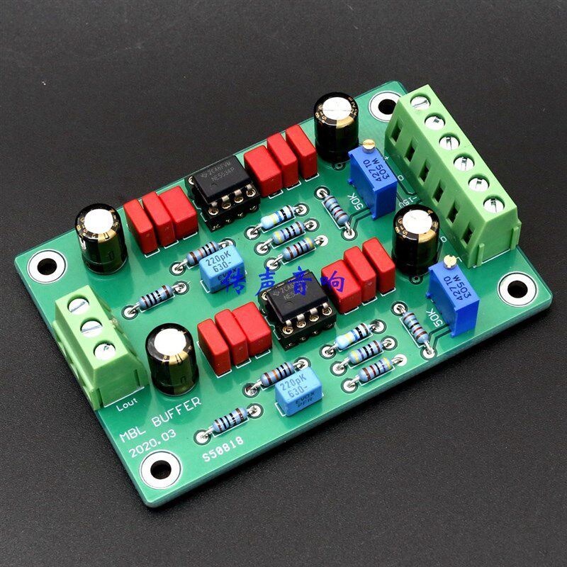 MBL6010D前级核心     双声道    超级缓冲板(附AP测试)