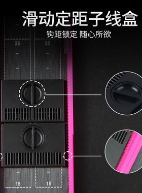 钓鱼子线盒超薄滑动式子线盒多层迷你鱼钩钩盒大物盒子线专用加长