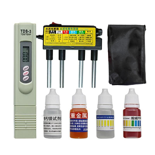 TDS水质测试笔 纯水机专用PH与余氯检测工具