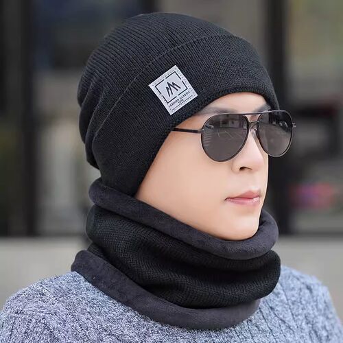 保暖帽子男士冬季户外加绒加厚防寒电动车骑行面罩围脖护颈防风女