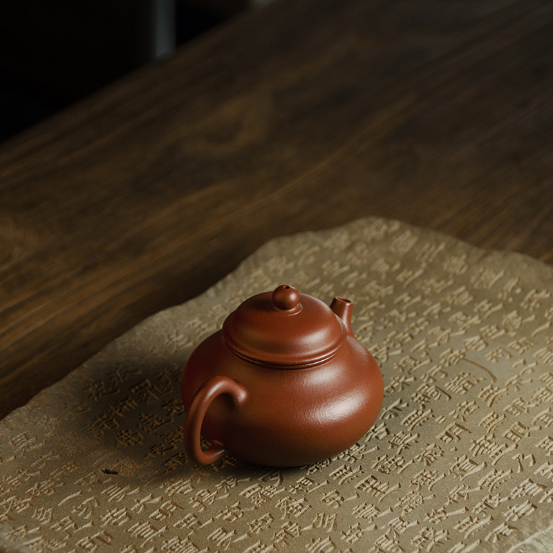 茶具宜兴紫砂壶全手工朱泥容天壶小品壶家用功夫茶泡茶壶紫砂茶壶