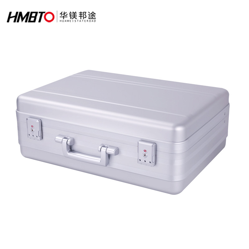 华镁邦途加大号铝镁合金金属工具五金工具箱/五金收纳