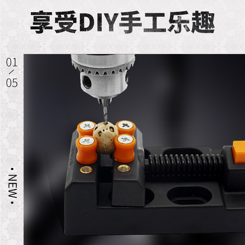 手捻钻手摇钻小型diy工具手工钻手钻文玩手动核桃打孔器钻孔工具
