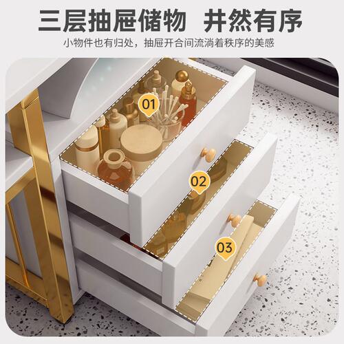 甄选美甲桌椅套装现简约经济型人台双人轻奢级感网红美甲台