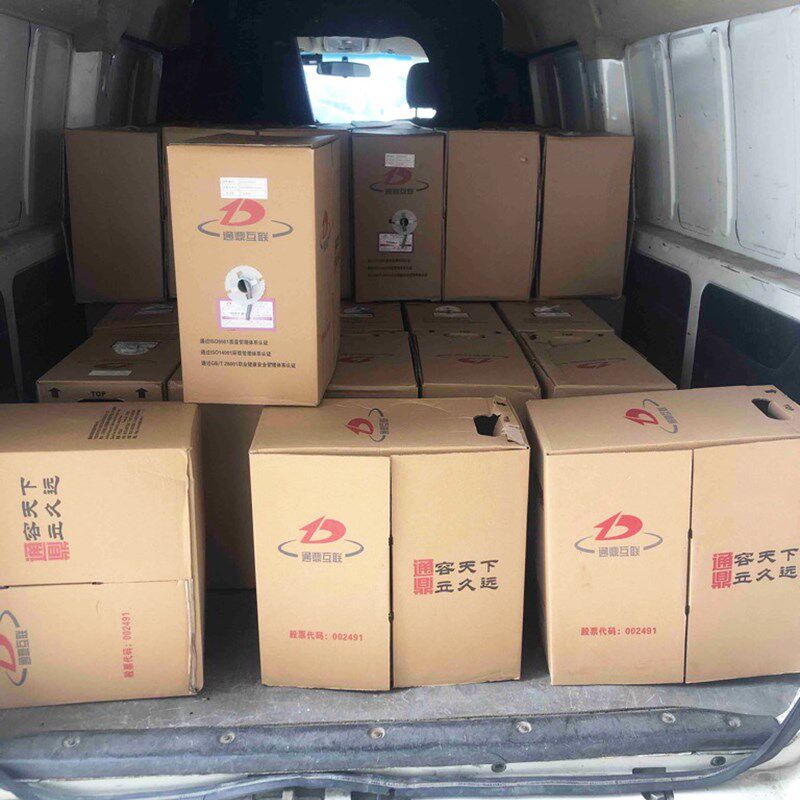 江苏通鼎超五类网线 六类千兆0.57无氧铜非屏蔽双绞线电信级305米