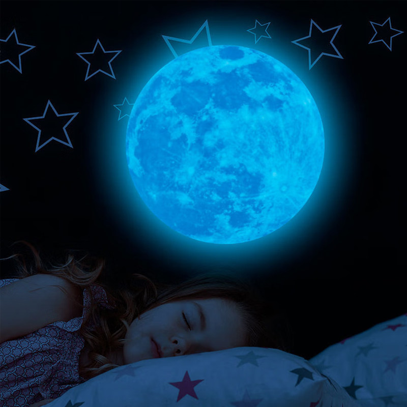 荧光贴自粘小星星夜光贴纸客厅卧室寝室儿童房装饰简约墙帖可定制