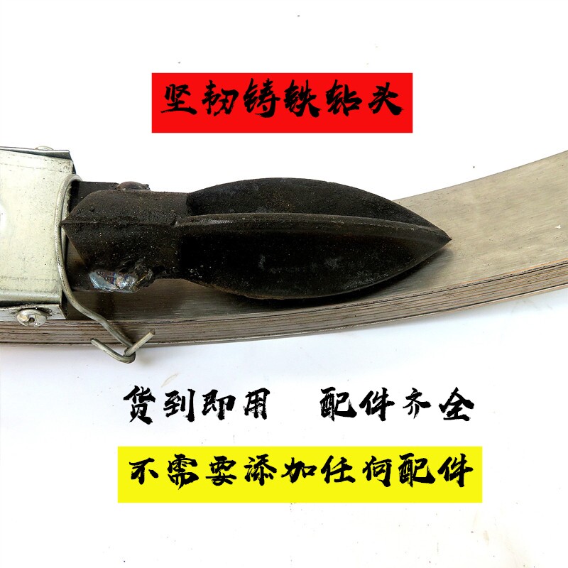疏通下水道钢带钢条通条65锰钢片扁铁通化粪池窨井20米30米主管道图片