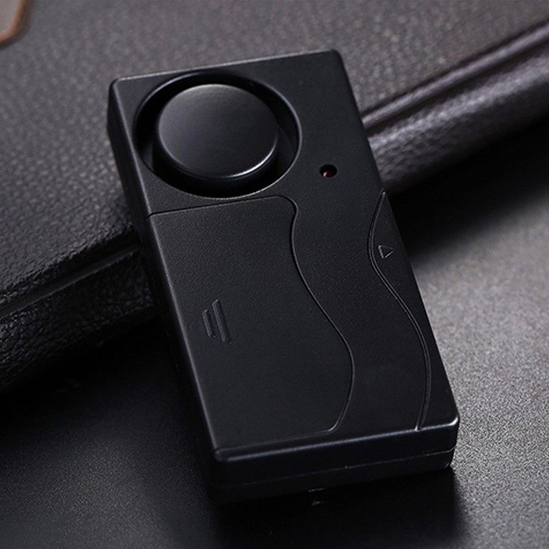 遥控震动报警器 门窗防盗器震动感应器家用振动报警器 灵敏度可调