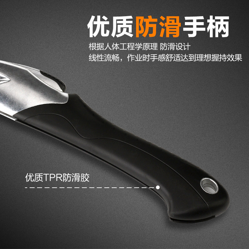 园林手锯手工锯家用折叠快速伐木锯果树木工锯园艺户外弯锯工具锯