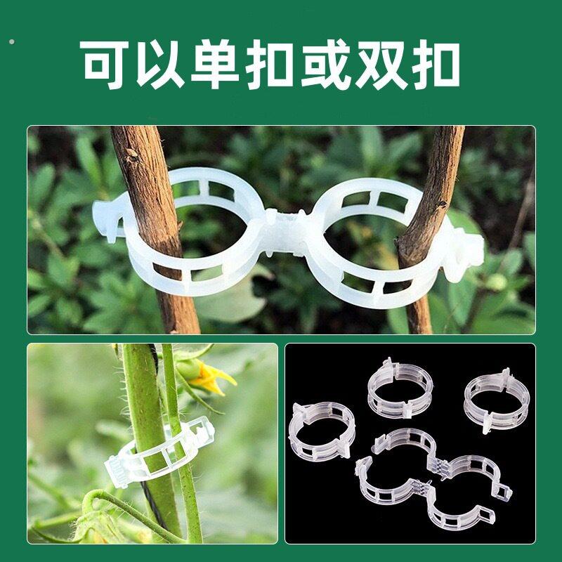扶蔓固定夹绑蔓夹固定卡扣葡萄藤固定扣藤蔓绿植大棚秧苗固定夹子