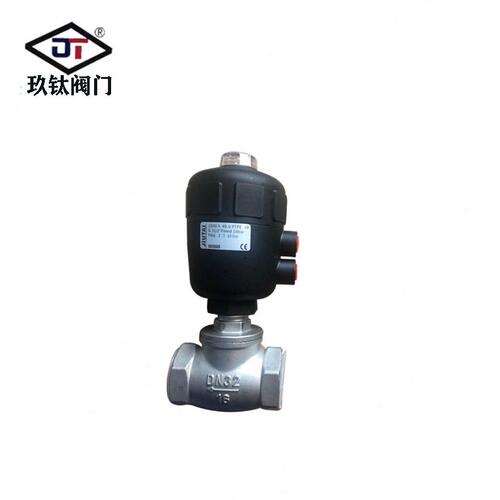 甄选厂家直供螺纹气动T型腰鼓阀水阀 角座阀T型304不锈钢腰鼓阀切