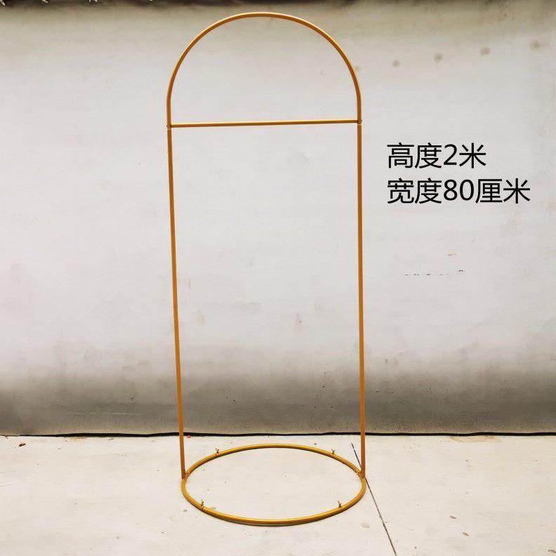 甄选跨境货源广告指示牌架子背景架婚礼花架迎宾区铁艺方形拱门展