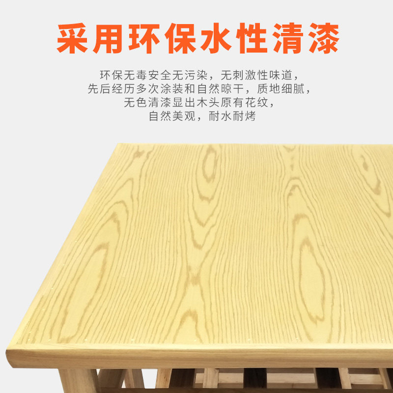 大尺寸正方形折叠家用实木烤火架烤火桌多功能烘烤衣架取暖吃饭桌