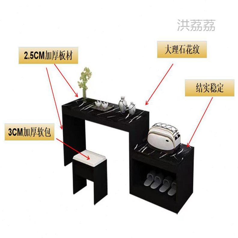 甄选酒店电视柜仿大理石面轻奢设计宾馆客房公寓民宿快捷酒店现做