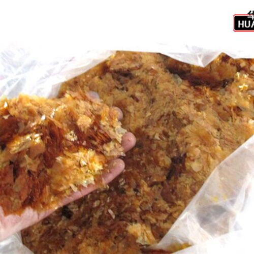 华涛印 进口虫胶漆片黄天然士力片度金 超薄 速溶 家具维修材料