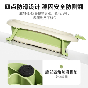 婴儿洗澡盆浴盆大号浴桶坐躺小孩家用宝宝可折叠幼儿新生儿童用品