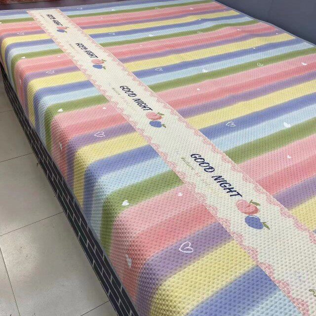 四季通用床盖榻榻米床毯农村大炕专用夹棉防滑多功能床单子炕褥子