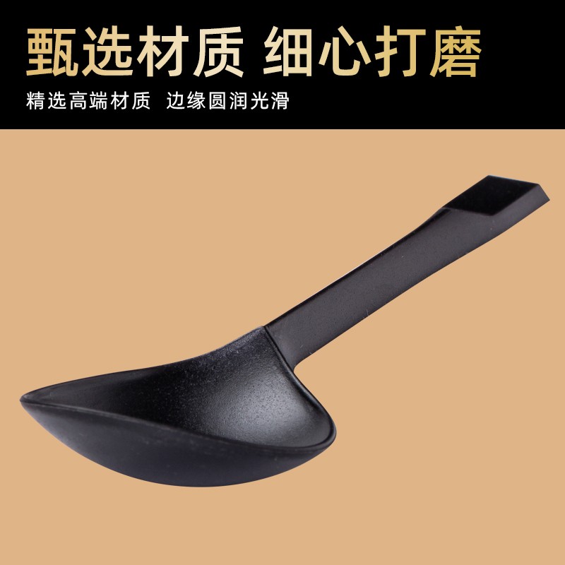 迅胜一次性勺子塑料勺汤勺打包外卖快餐加硬金龟勺长柄饭勺甜品勺
