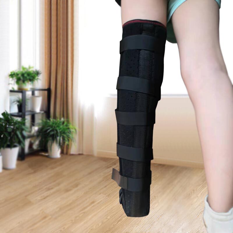 股胫腓长腿骨折骨裂固定支具下肢小腿护具超踝关节胫腓骨护腿幼儿