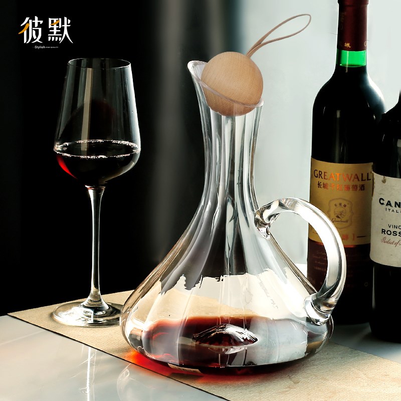 轻奢高颜值红酒醒酒器家用水晶玻璃葡萄酒快速分酒壶高档酒具创意