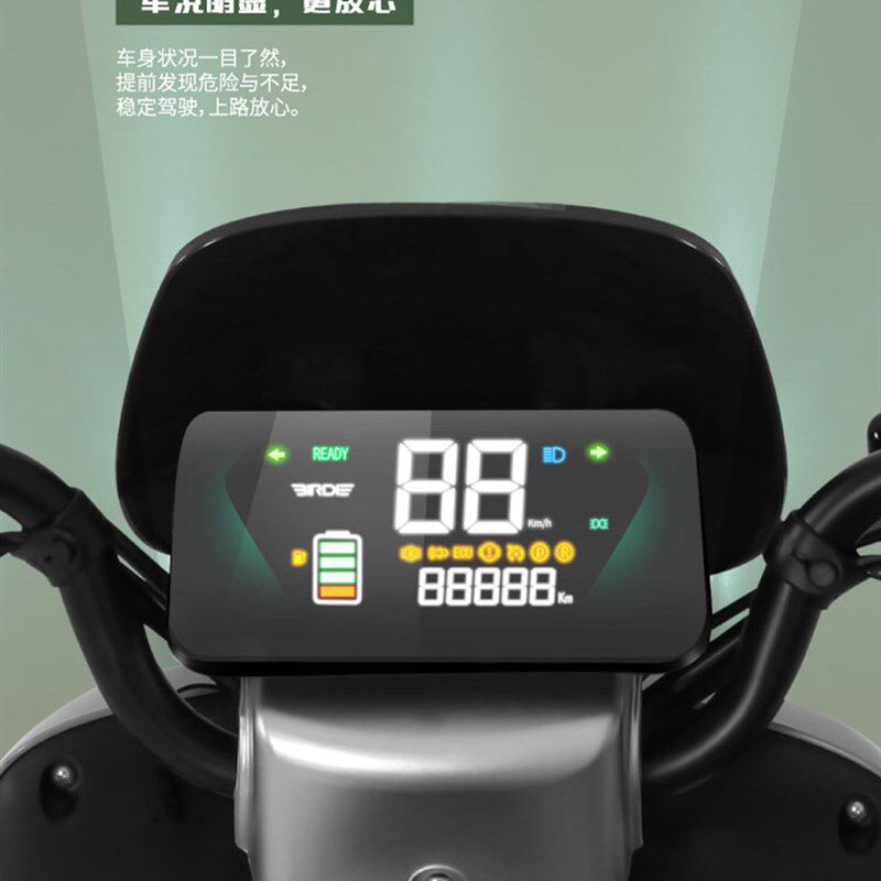 小鸟电动车1200W大功率72V长续航高速电动车电摩电动摩托车