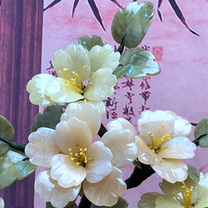 天然玉石花盆景摆件客厅茶几电视柜创意家居摆设装饰高档工艺礼品