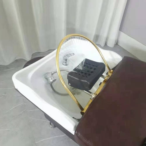 头疗水循环洗头床带恒温加热熏蒸一体美容美发泰式按摩全躺头道汤