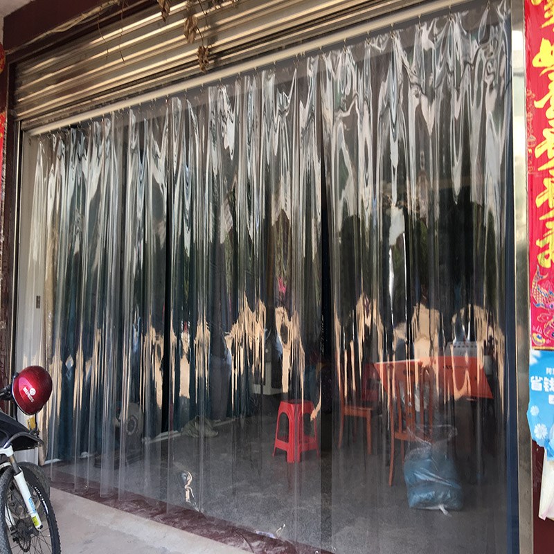 透明门帘遮风挡雨防水pvc户外塑料防尘塑胶窗帘隔热保暖宽水晶板