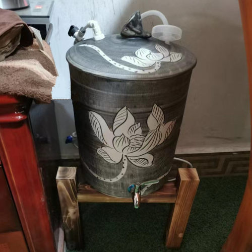 带浮球储水桶净水器茶几专用缸陶瓷存水罐茶吧机宽口装纯净水空桶