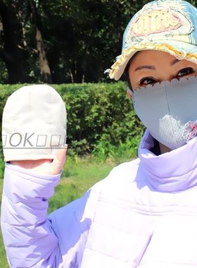 电动车防风衣服挡风被反穿手套护膝保暖秋冬季防雨水棉衣骑开车女