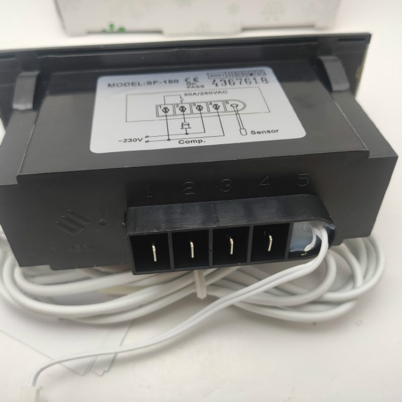 尚方SF-150冷柜电子数字显示温控器手动调节冰柜温度控制器冰箱温