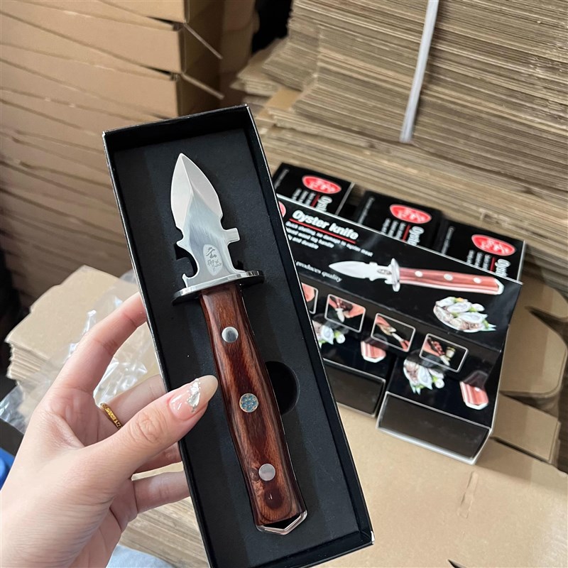 不锈钢生蚝刀开口器家用开蚝刀开蚝器撬壳神器海蛎扇贝开壳工具