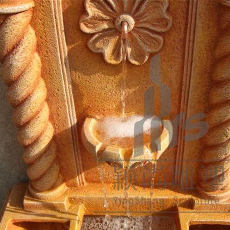 欧式壁饰挂饰室内环保增氧加湿新房结婚壁挂喷泉吉祥流水天使装饰