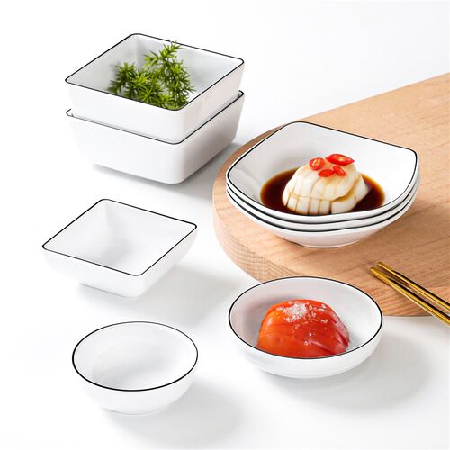 密胺餐具火锅小碟子商用烤肉味碟酱料仿瓷调料碟沾水蘸料碟小吃盘