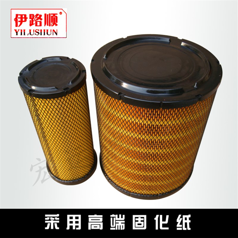 厦工951装载机955空滤K2833上柴D6114滤芯50铲车推土机空气滤清器