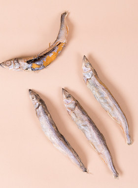 良猫食堂网红小鱼干猫零食大号满籽营养增肥无盐肉猫咪冻干多春鱼