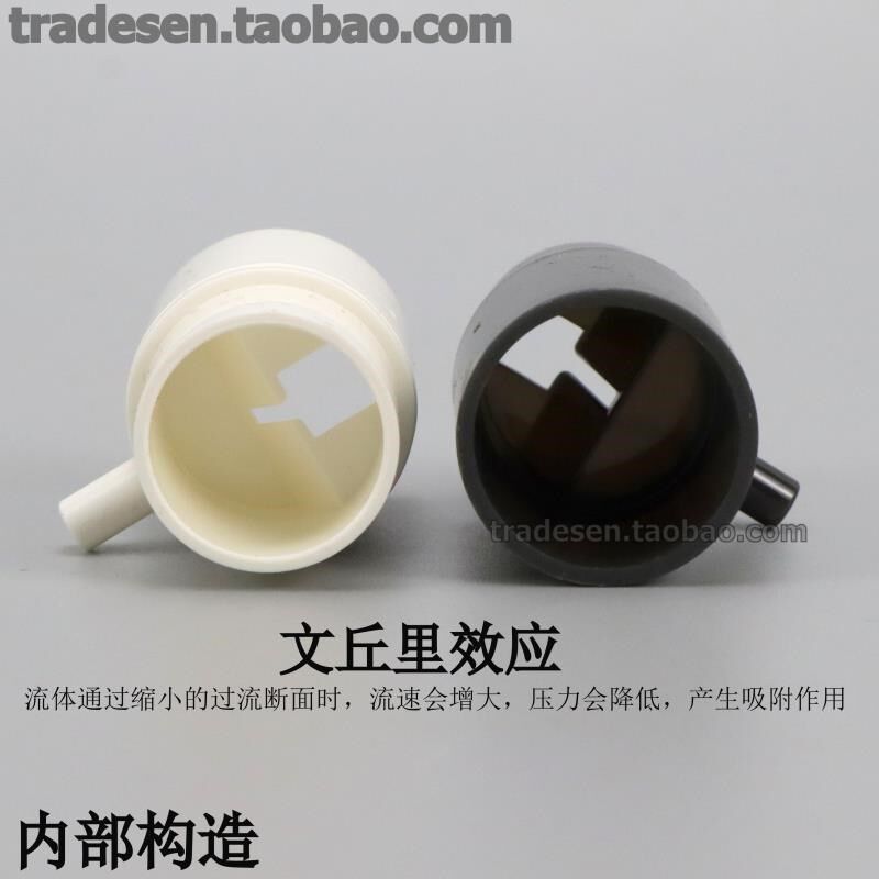 鱼缸自吸增氧出水口水泵打氧喷嘴头免气泵溶氧扩散器曝气鸭嘴水咀