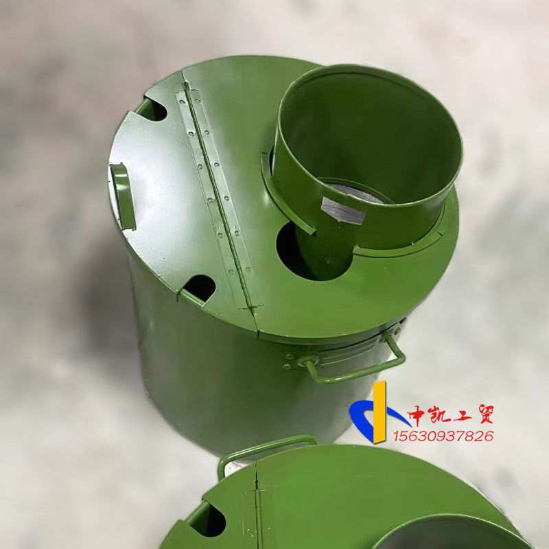折叠盖子带漏斗特氟龙不沾油墨桶绿桶不沾胶水桶耐腐蚀油墨搅拌桶