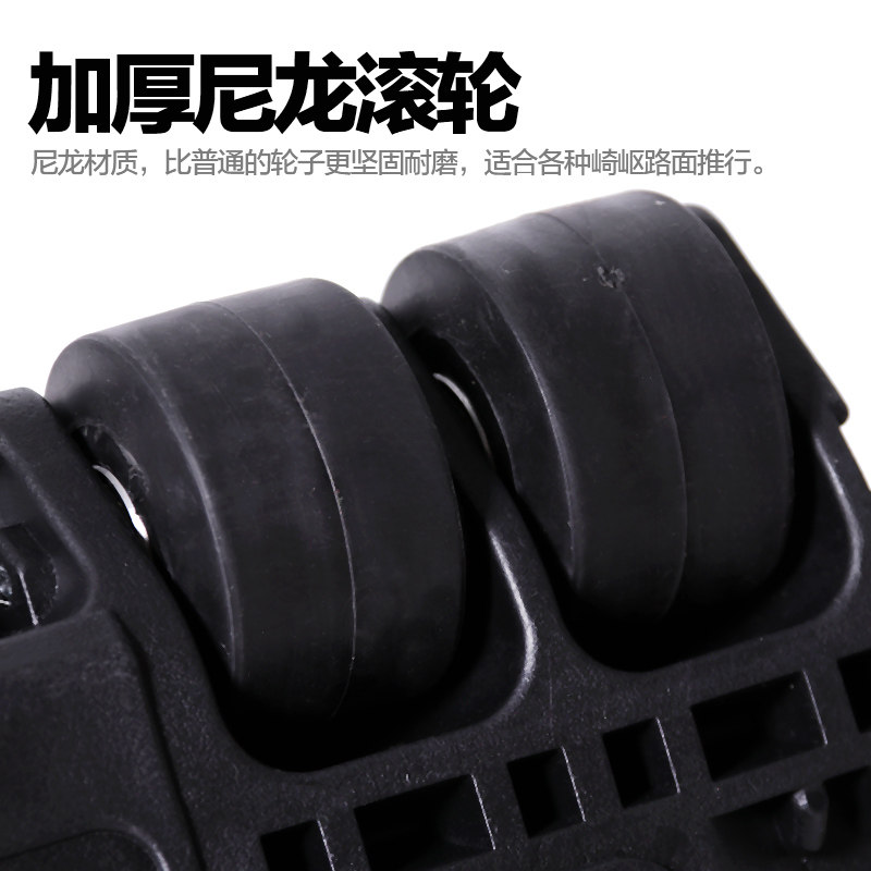 德昂拉杆防护箱防水手提箱工具箱大疆御2安全箱海绵大号带轮子