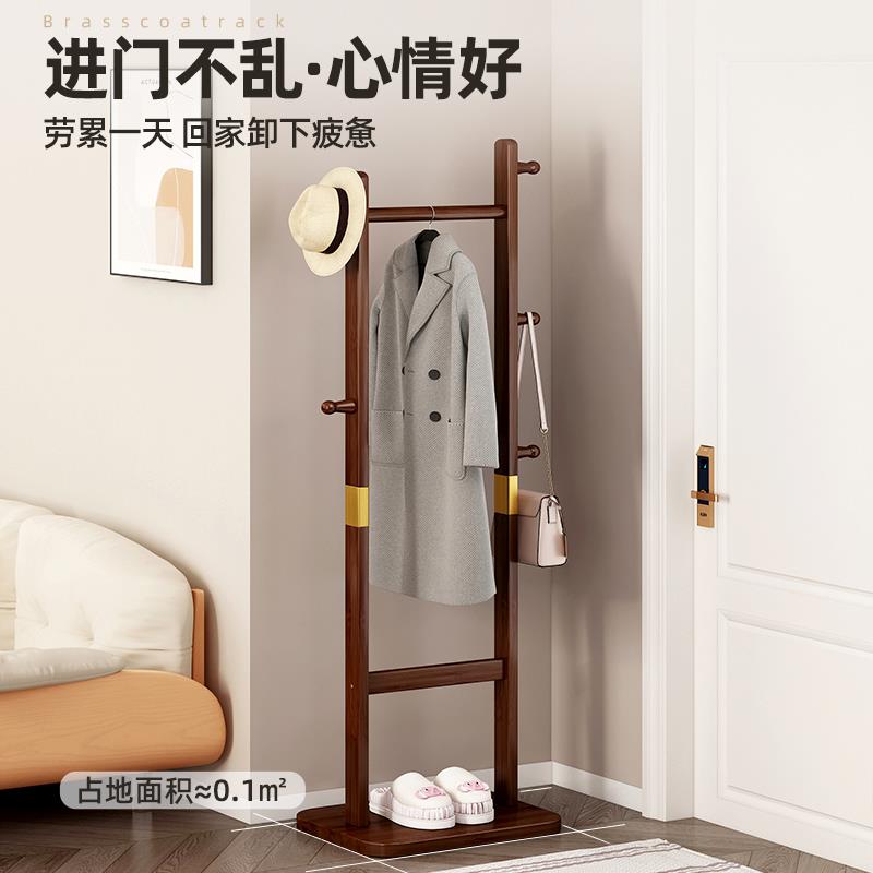 挂衣架卧室家用落地衣帽架客厅门口小型高级衣服挂架2023网红衣架