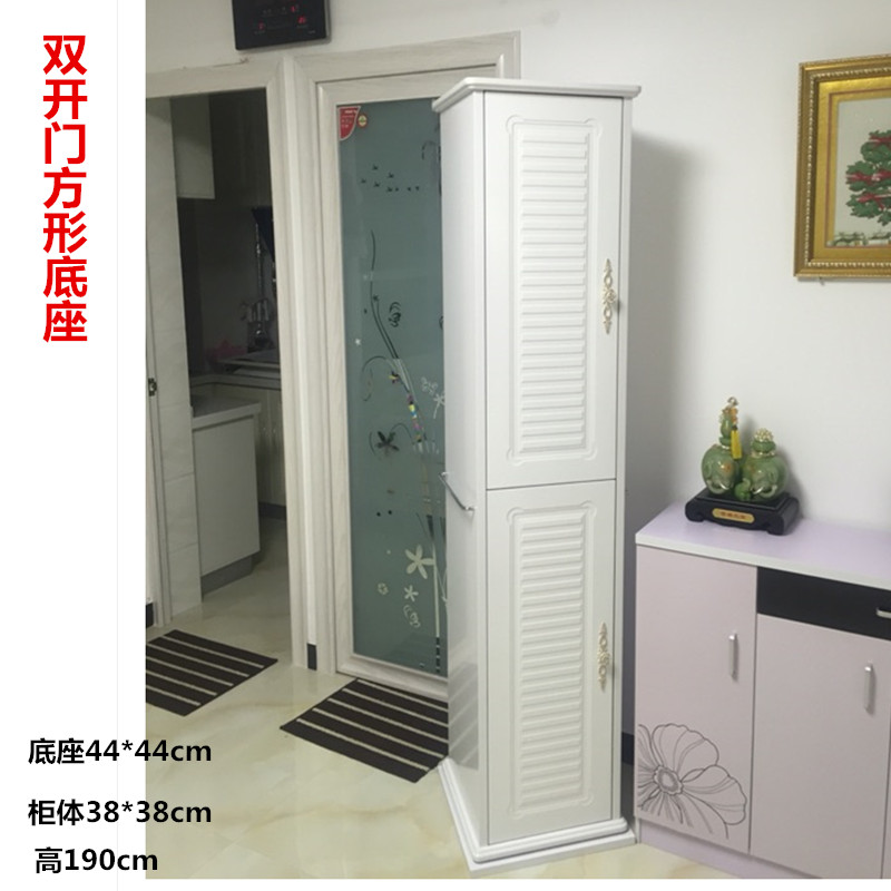 全身试穿衣镜卧室北欧储物穿衣镜旋转实木色落地镜家用环保书鞋柜