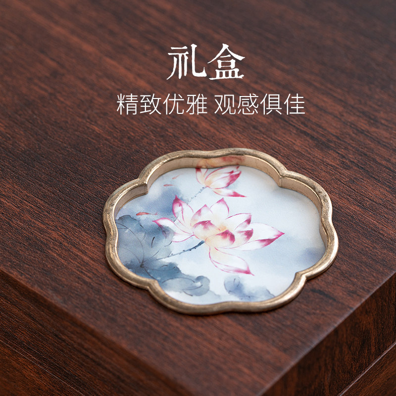 一斤装特大号茶叶罐子陶瓷储存罐密封罐茶罐家用防潮中式普洱白茶