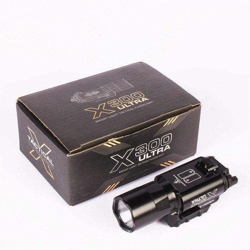 平价战术手电X300U枪灯镭射下挂手电筒G17